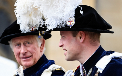 Król Karol III i nowy książę Walii William