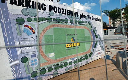 Budowany w ubiegłym roku krakowski parking pod Placem na Groblach to pierwsza w Polsce inwestycja re