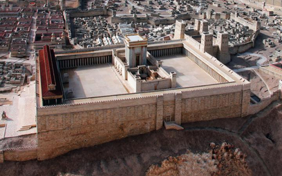 Model Drugiej Świątyni Jerozolimskiej, w której sprawowano kult od 516 r. przed Chrystusem do 70 r. 