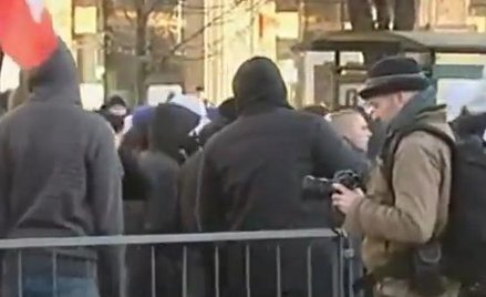 Uczestnik zamieszek zatrzymany dzięki nagraniu