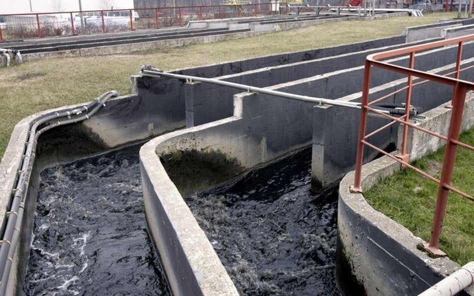 Oczyszczalnia ścieków Czajka na warszawskiej Białołęce