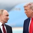 15 sierpnia 2025 r. Prezydent USA Donald Trump rozmawia z prezydentem Rosji Władimirem Putinem w spr