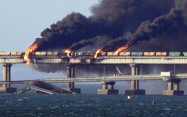 ISW: Eksplozja na Moście Krymskim utrudni rosyjską logistykę