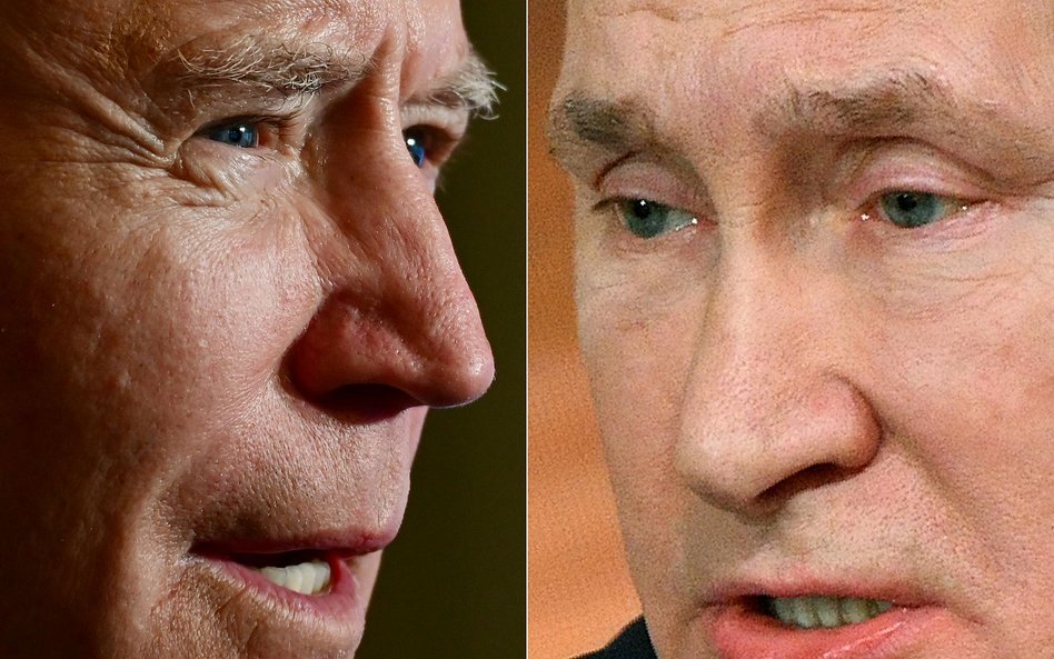 Joe Biden i Władimir Putin