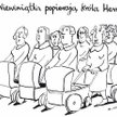 Komentarz rysunkowy. Niewiniątka popierają króla Heroda