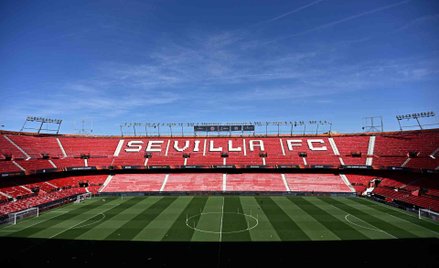 Stadion w Sewilli, na którym rozegrany zostanie finał Ligi Europy