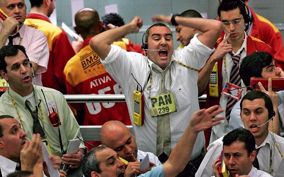 Notowania na giełdzie w Sao Paulo zostały czasowo wstrzymane, gdy indeks Bovespa stracił ponad 10 pr