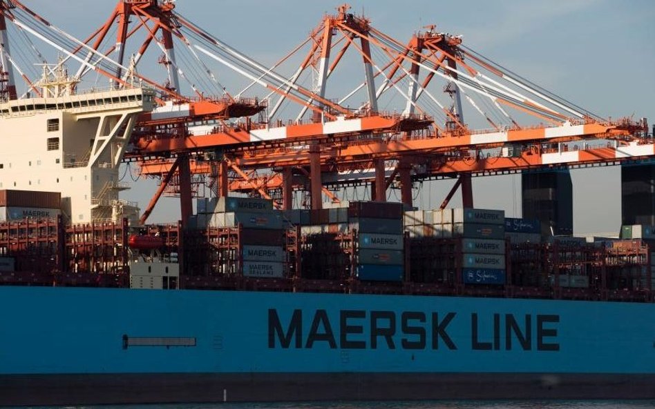 Wirus zaatakował Maersk przez Ukrainę