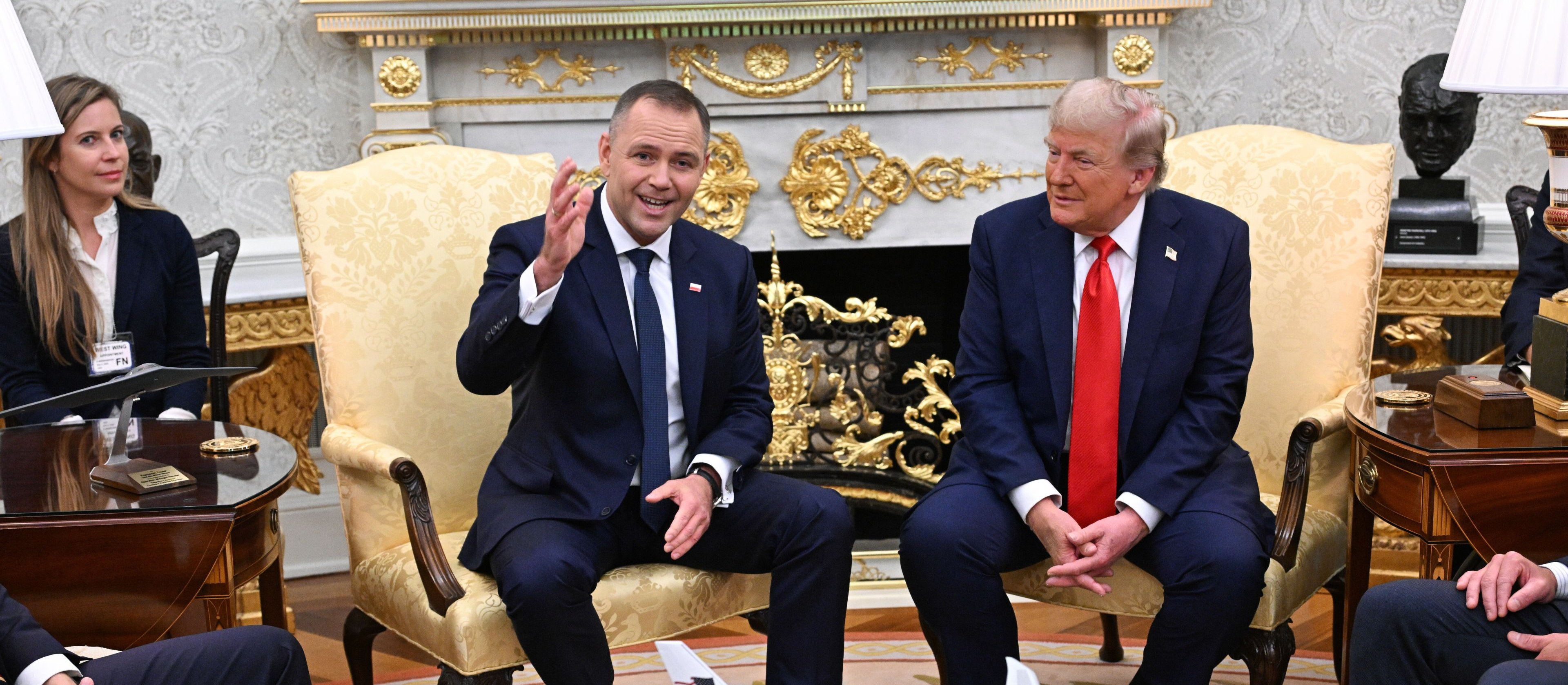 Rafał Leśkiewicz: Działania, które podejmuje rząd w USA, możliwe dzięki relacjom Karola Nawrockiego z Donaldem Trumpem