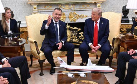 Karol Nawrocki i Donald Trump
