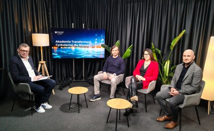 W nagraniu podcastu uczestniczyli (od lewej): Marcin Piasecki, „Rzeczpospolita” – prowadzący; Krzysz