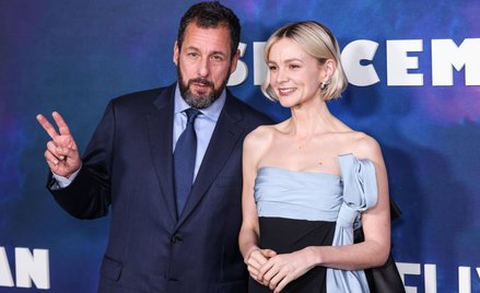 Adam Sandler i Carey Mulligan w Los Angeles promują najnowszy film „Astronauta” (2024)