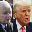 Prezes PiS Jarosław Kaczyński i prezydent USA Donald Trump