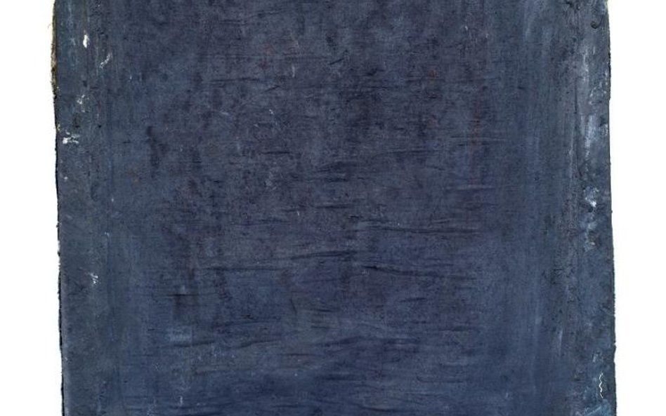 Jacek Sempoliński, Męćmierz-Wisła, 1988, olej na płótnie, 92x73cm