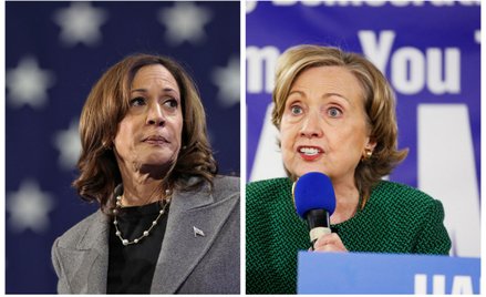 Kamala Harris i Hillary Clinton przegrały w wyborach prezydenckich z Donaldem Trumpem