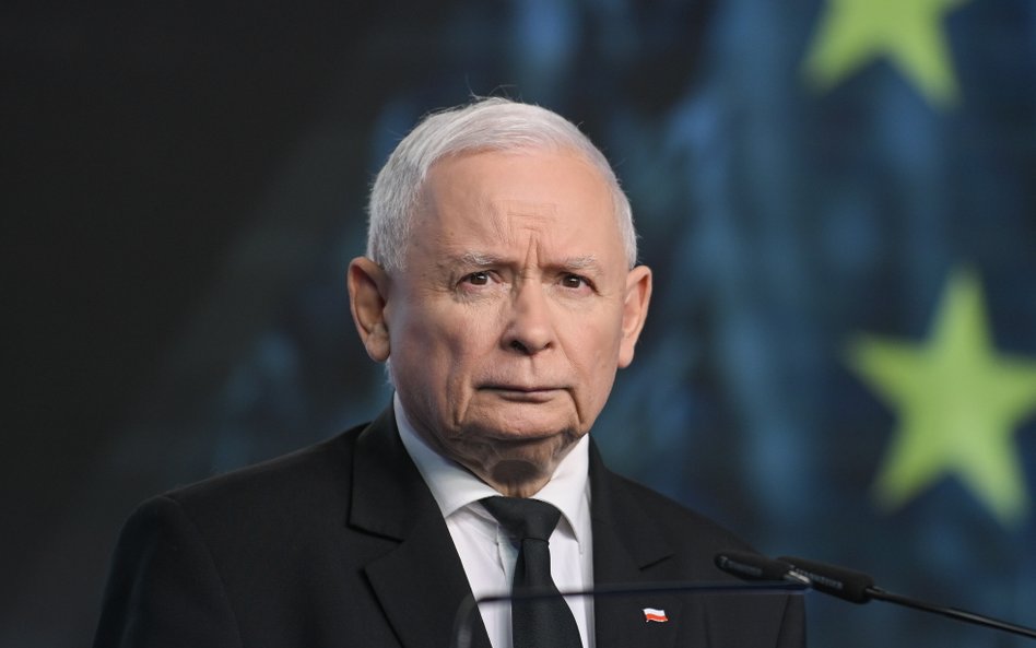 Prezes Prawa i Sprawiedliwości Jarosław Kaczyński