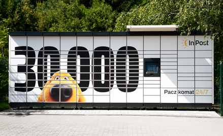 100 tysięcy punktów, a InPost dalej stawia maszyny