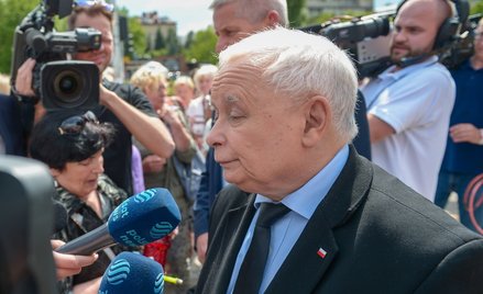 Prezes PiS Jarosław Kaczyński