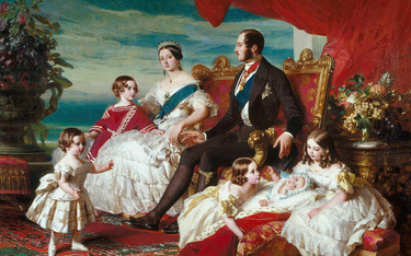 „Rodzina królowej Wiktorii” – obraz namalowany w 1846 r. przez Franza Xavera Winterhaltera