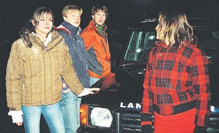 Od lewej: Karolina Gorczyca, Kuba Wesołowski, Paweł Tomaszewski i Katarzyna Maciąg