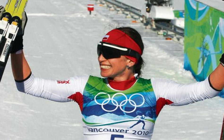 Srebrny sprint Justyny Kowalczyk