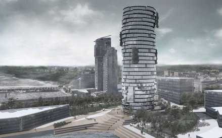 Modular City Battery. Proj. Joanna Kania, Karina Kiersztyn, Wydział Architektury, Politechnika Gdańs