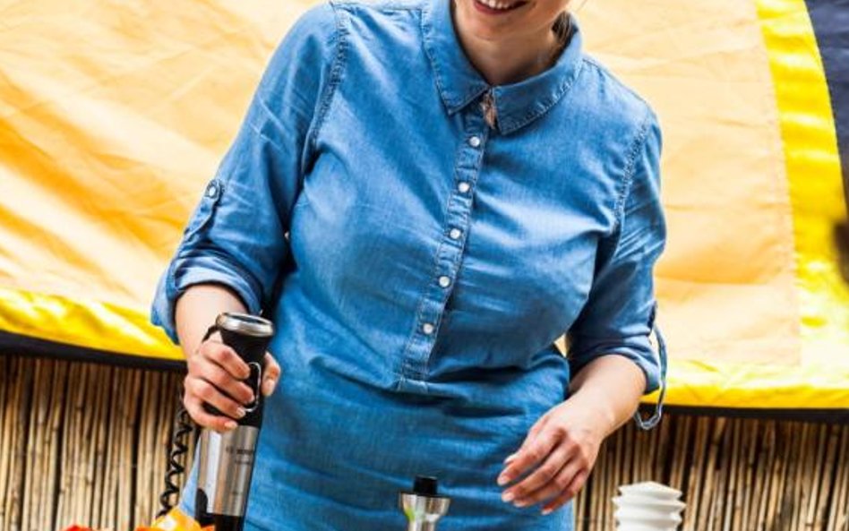 Warsztaty kulinarna prowadzone przez Kasię Vegushkę.