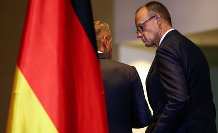 Donald Tusk i Friedrich Merz