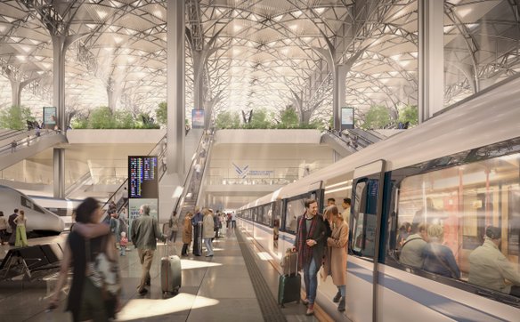 Dworzec kolejowy stanie się integralną częścią portu