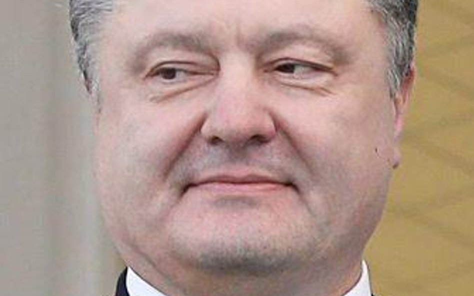 Pensja prezydenta Ukrainy Petra Poroszenki to równowartość 1600 zł