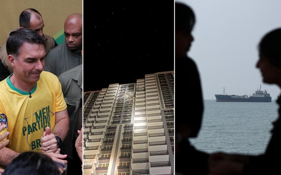 Flavio Bolsonaro dogonił w sondażu Lulę; Rosja zaatakowała z powietrza Kijów; Iran grozi stworzeniem