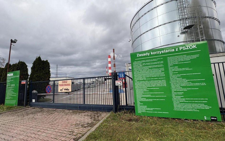PSZOK przy ul. Zawodzie 18 to już czwarty taki punkt w stolicy, w którym bezpłatnie można oddać odpa
