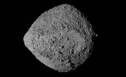 Asteroida Bennu - wizualizacja stworzona w ramach misji OSIRIS-REx