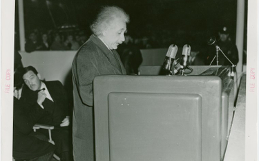 Albert Einstein na Wystawie Światowej w Nowym Jorku, 1939