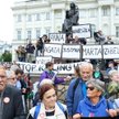 Protest Strajku Kobiet pod hasłem „Ani Jednej Więcej. Przestańcie nas zabijać” w Warszawie