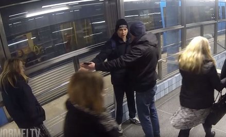 Polak bohaterem w Szwecji. Obronił kobietę w metrze