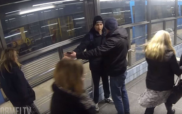 Polak bohaterem w Szwecji. Obronił kobietę w metrze