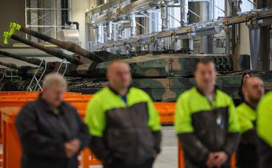 Spotkanie dot. podpisania umowy inwestycyjnej pomiędzy Polską Grupą Zbrojeniową S.A. a Zakładami Mec