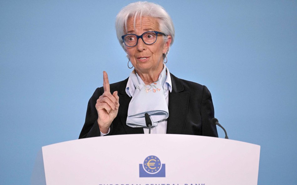 Christine Lagarde, prezes EBC, nie dała w czwartek wskazówek co do dalszych cięć stóp procentowych.