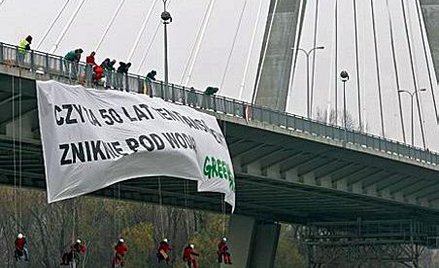 Ekolodzy apelują na moście do rządzących