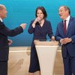 Olaf Scholz, Annalena Baerbock i Armin Laschet