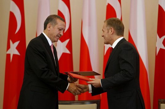Maj 2009 roku, wizyta prezydenta Erdogana w Polsce i spotkanie z ówczesnym premierem Donaldem Tuskie