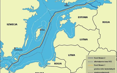 Planowana trasa Nord Stream-2