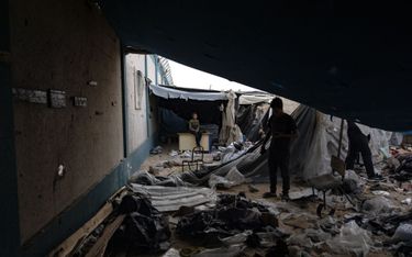 Część Rafah, w której schronienie znaleźli uchodźcy, nadal jest ostrzeliwana