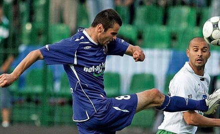 Paweł Brożek strzelił w Gdańsku jednego gola i z 19 bramkami jest najskuteczniejszym strzelcem ligi