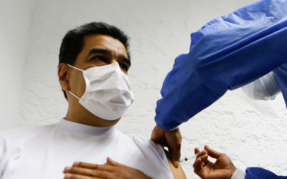 Koronawirus. Prezydent Wenezueli zaszczepiony rosyjską szczepionką