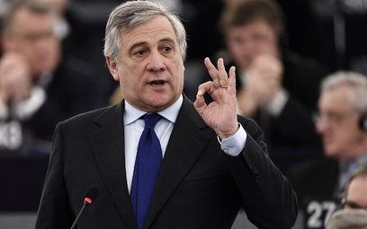 Antonio Tajani - szef Parlamentu Europejskiego