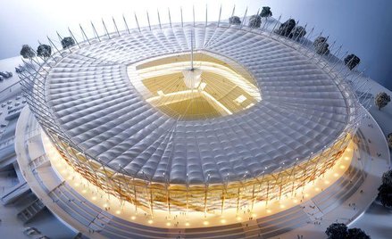 Makieta Stadionu Narodowego