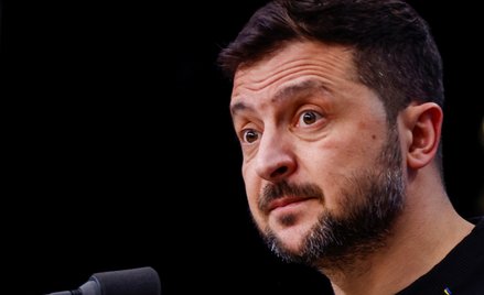 Prezydent Ukrainy Wołodymyr Zełenski