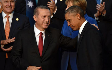 Prezydenci Erdogan i Obama na szczycie G20 w Antalyi w połowie listopada tego roku